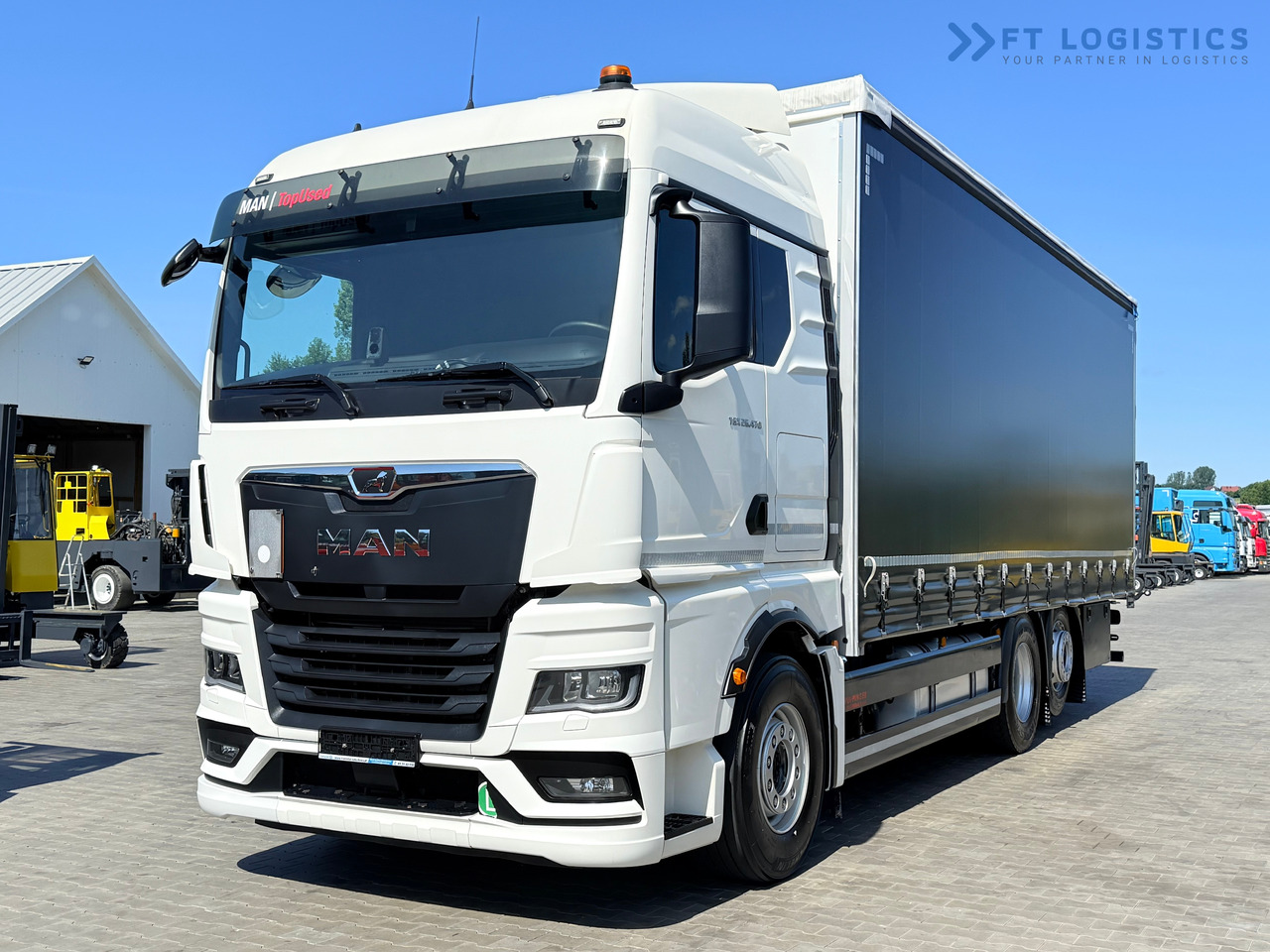 MAN TGX 26.470 / 19 Pallets / Steering Axle / 15 Ton Payload / Retarder / Excellent Condition - Kamion me tendë: foto 4 MAN TGX 26.470 / 19 Pallets / Steering Axle / 15 Ton Payload / Retarder / Excellent Condition - Kamion me tendë: foto 4