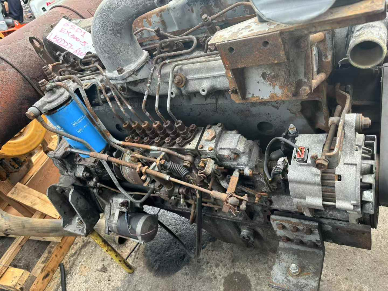 ISUZU 6SD1 - Motori për Ekskavator: foto 2 ISUZU 6SD1 - Motori për Ekskavator: foto 2
