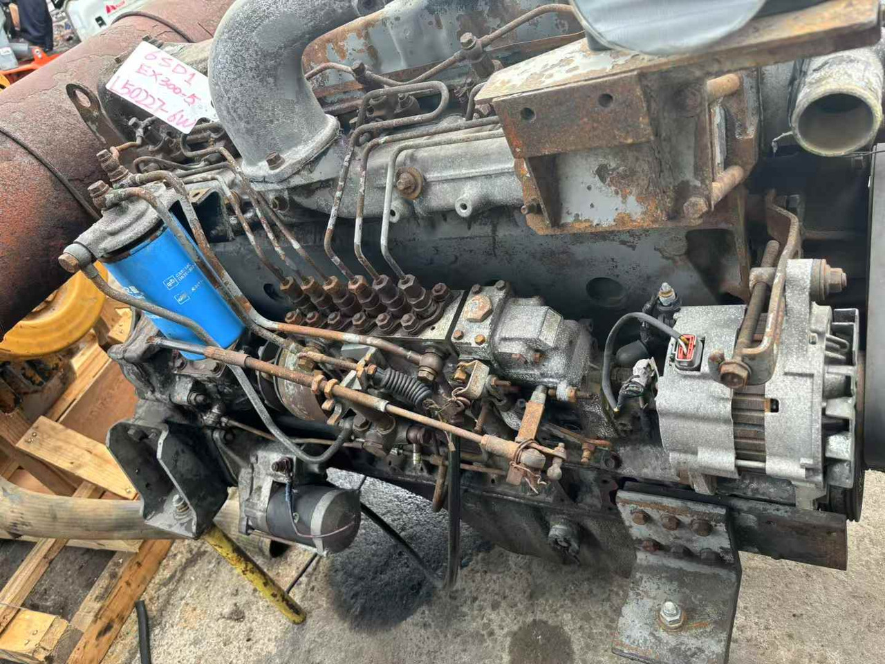 ISUZU 6SD1 - Motori për Ekskavator: foto 1 ISUZU 6SD1 - Motori për Ekskavator: foto 1