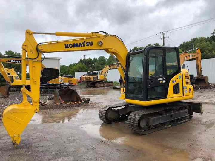 Cheap Used Komatsu PC70-8 Crawler Excavator with High Efficiency Used Heavy Machinery Komatsu PC70-8 Digger Cheap for Sale - Ekskavator me zinxhirë: foto 4 Cheap Used Komatsu PC70-8 Crawler Excavator with High Efficiency Used Heavy Machinery Komatsu PC70-8 Digger Cheap for Sale - Ekskavator me zinxhirë: foto 4