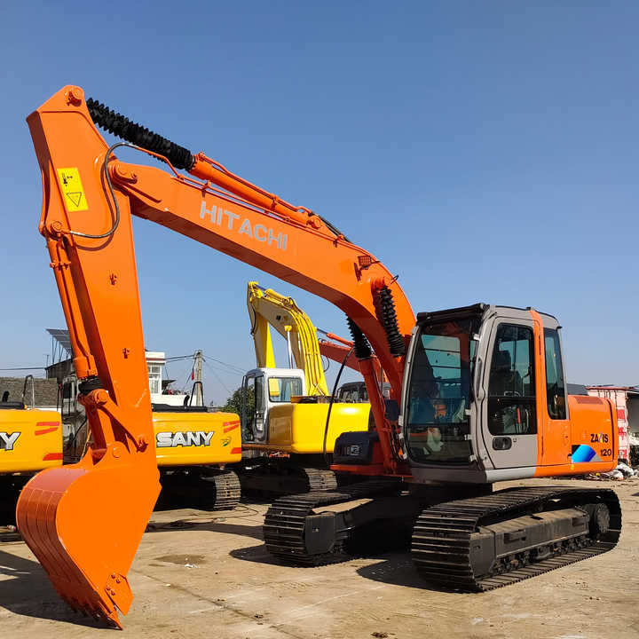 Japan Original Hitachi ZX120 Crawler Excavator Perfect for Various Projects Available Used Excavators for Sale - Ekskavator me zinxhirë: foto 5 Japan Original Hitachi ZX120 Crawler Excavator Perfect for Various Projects Available Used Excavators for Sale - Ekskavator me zinxhirë: foto 5