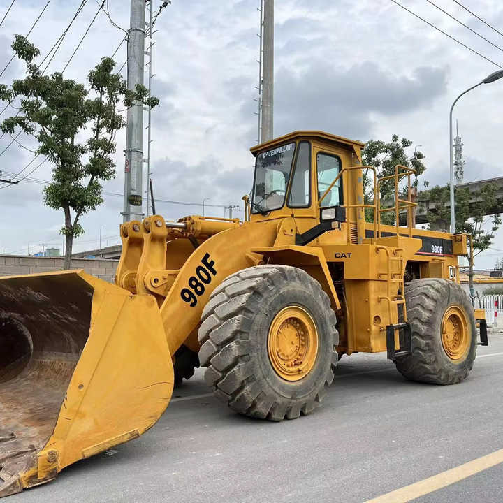 Used CAT 980f 980g 980c Wheel Loader Second Hand Condition CAT 966H 966F 966E 966G Front Loaders for Sale - Fadrom me goma: foto 1 Used CAT 980f 980g 980c Wheel Loader Second Hand Condition CAT 966H 966F 966E 966G Front Loaders for Sale - Fadrom me goma: foto 1