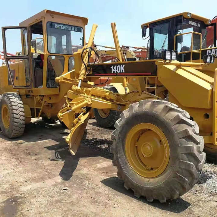 Used Cat 140K New Model Grader Popular Brand Japan Cat Hydraulic Machinery Construction Equipment - Makinë niveluese: foto 1 Used Cat 140K New Model Grader Popular Brand Japan Cat Hydraulic Machinery Construction Equipment - Makinë niveluese: foto 1