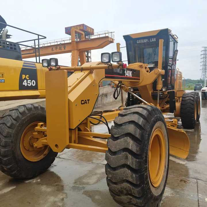 Used Cat 140K New Model Grader Popular Brand Japan Cat Hydraulic Machinery Construction Equipment - Makinë niveluese: foto 1 Used Cat 140K New Model Grader Popular Brand Japan Cat Hydraulic Machinery Construction Equipment - Makinë niveluese: foto 1