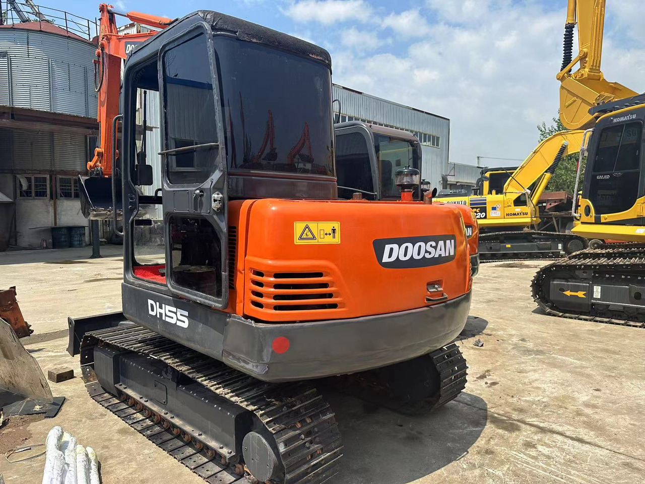 DOOSAN DH55 - Ekskavator me zinxhirë: foto 4 DOOSAN DH55 - Ekskavator me zinxhirë: foto 4