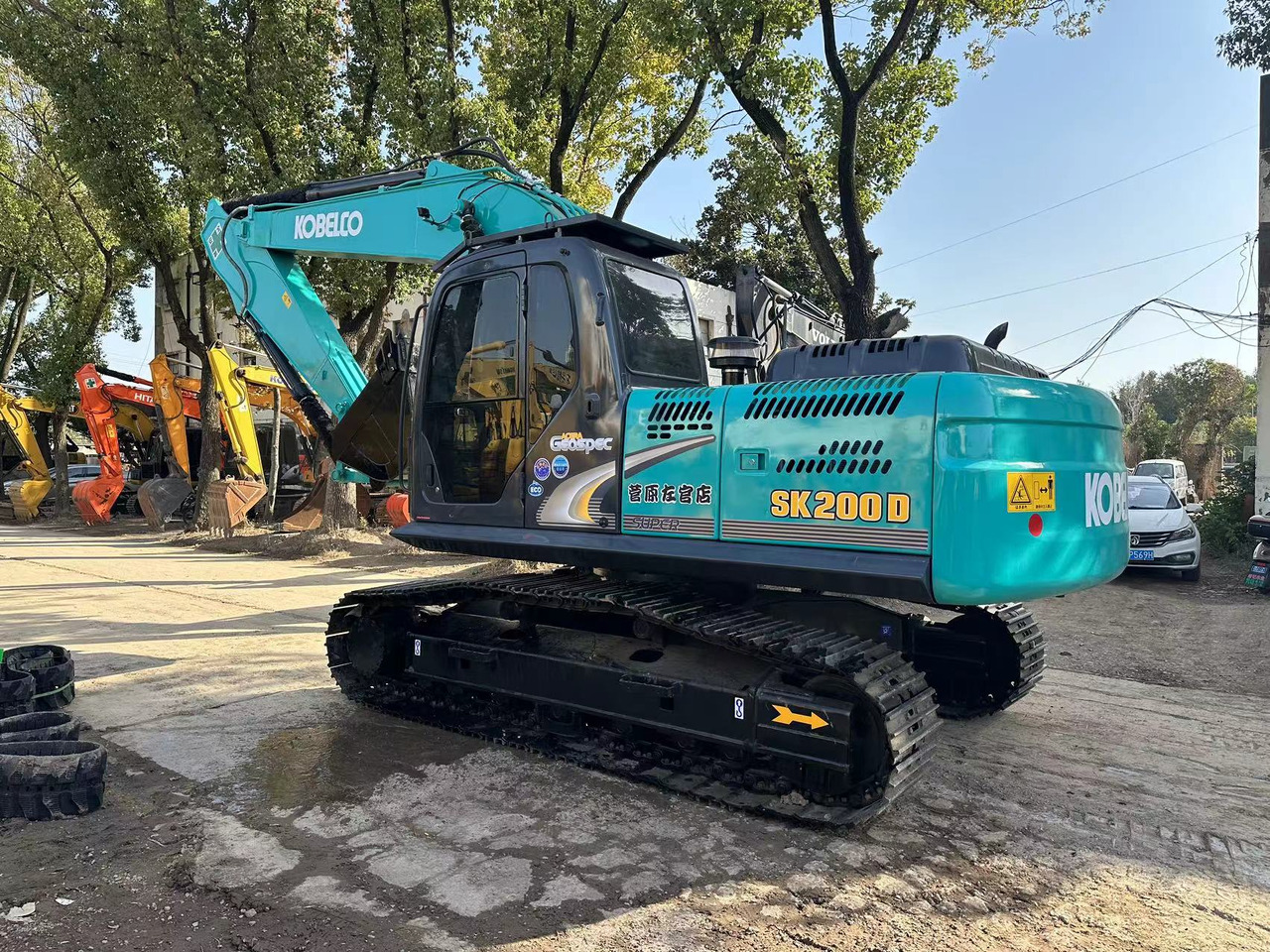 KOBELCO SK200-8 - Miniekskavator: foto 4 KOBELCO SK200-8 - Miniekskavator: foto 4