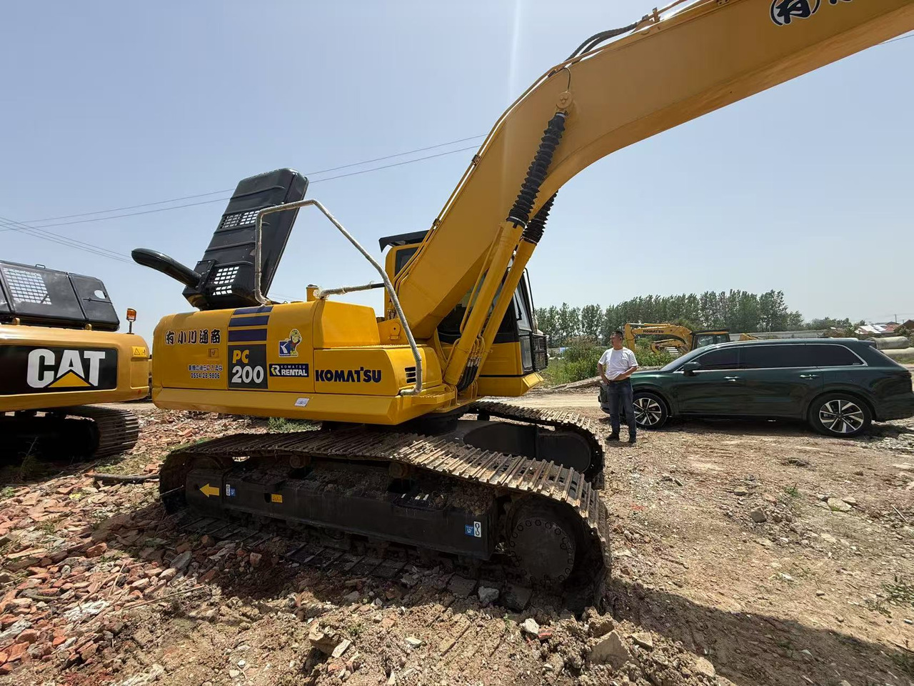 KOMATSU PC200-8 - Ekskavator me zinxhirë: foto 3 KOMATSU PC200-8 - Ekskavator me zinxhirë: foto 3