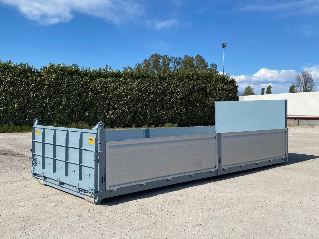 CONTAINER A PIANALE NUOVO CON SPONDE IN TR5 - Kontejner roll-off: foto 3 CONTAINER A PIANALE NUOVO CON SPONDE IN TR5 - Kontejner roll-off: foto 3