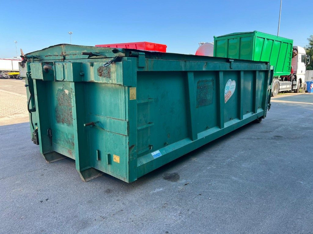 CONTAINER SCARRABILE USATO CON COPERCHIO - Kontejner roll-off: foto 1 CONTAINER SCARRABILE USATO CON COPERCHIO - Kontejner roll-off: foto 1