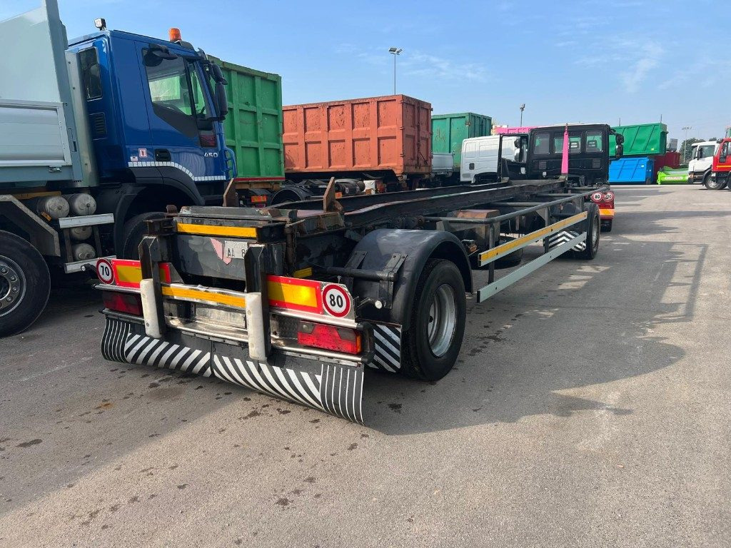 ZORZI RIMORCHIO ZORZI 20R075 SCARRABILE PNEUMATICO - Rimorkio roll-off/ Skip loader: foto 3 ZORZI RIMORCHIO ZORZI 20R075 SCARRABILE PNEUMATICO - Rimorkio roll-off/ Skip loader: foto 3