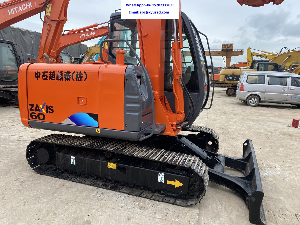 Ekskavator HITACHI ZX60: foto 24