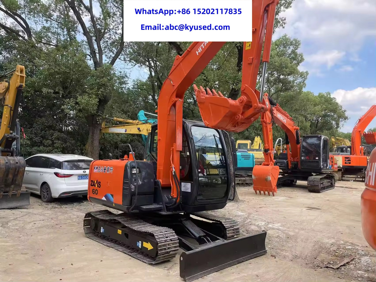 HITACHI ZX60 - Ekskavator: foto 2 HITACHI ZX60 - Ekskavator: foto 2