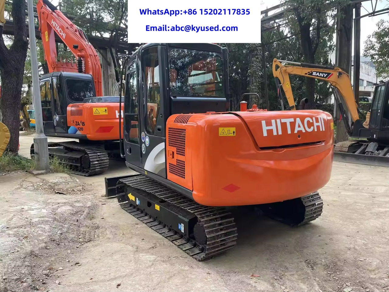 HITACHI ZX60 - Ekskavator: foto 4 HITACHI ZX60 - Ekskavator: foto 4