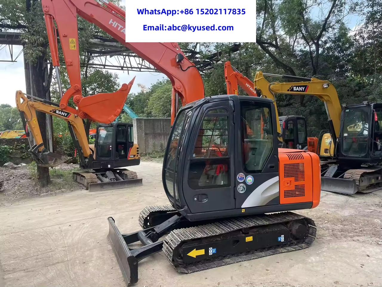 HITACHI ZX60 - Ekskavator: foto 3 HITACHI ZX60 - Ekskavator: foto 3