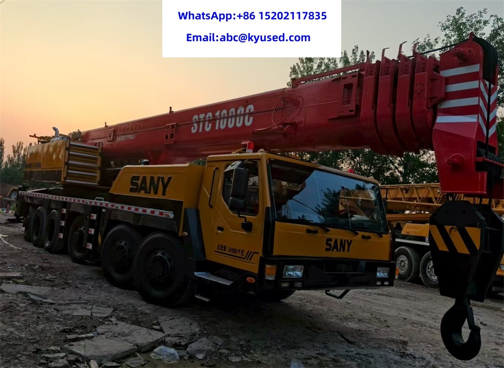 SANY STC1000 STC800 STC750 STC500 STC250 STC350 25TON 35TON 50TON 70TON 75TON 80TON 100TON - Autovinç: foto 2 SANY STC1000 STC800 STC750 STC500 STC250 STC350 25TON 35TON 50TON 70TON 75TON 80TON 100TON - Autovinç: foto 2