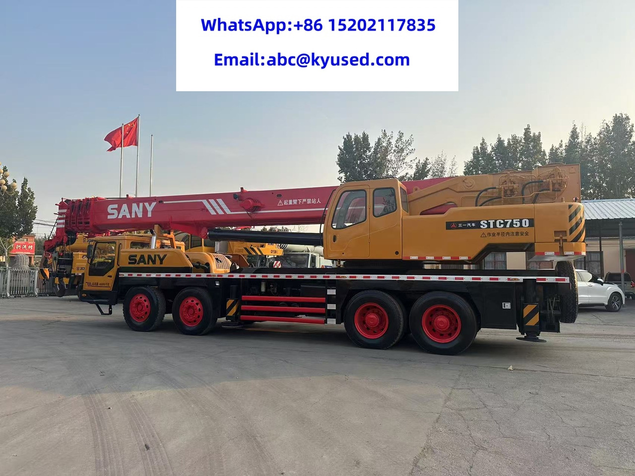 SANY STC750 STC800 STC900 STC1000 STC1100 STC1300 75T 80T 90T 100T 110T 130TON - Autovinç: foto 5 SANY STC750 STC800 STC900 STC1000 STC1100 STC1300 75T 80T 90T 100T 110T 130TON - Autovinç: foto 5