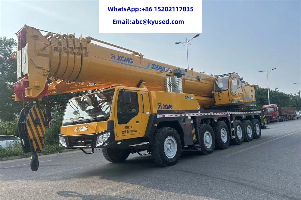 XCMG QAY160 XCT160 XCA160 160TON 130TON 150TON 100TON - Vinç për të gjitha terrenet: foto 1 XCMG QAY160 XCT160 XCA160 160TON 130TON 150TON 100TON - Vinç për të gjitha terrenet: foto 1