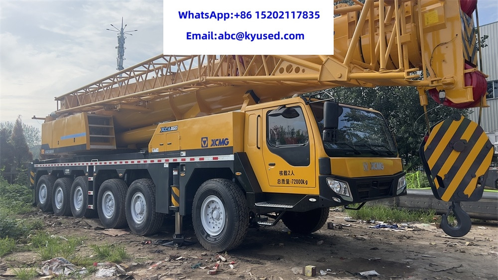 XCMG QAY160 XCT160 XCA160 160TON 130TON 150TON 100TON - Vinç për të gjitha terrenet: foto 3 XCMG QAY160 XCT160 XCA160 160TON 130TON 150TON 100TON - Vinç për të gjitha terrenet: foto 3