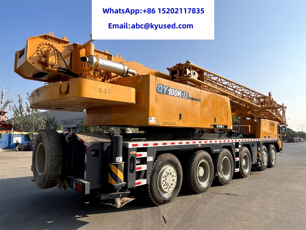 XCMG QY100K XCT100 100Ton crane - Autovinç: foto 5 XCMG QY100K XCT100 100Ton crane - Autovinç: foto 5
