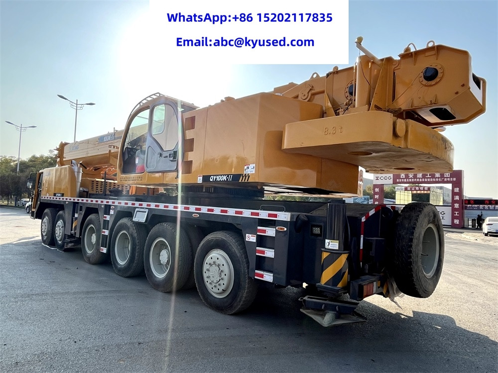 XCMG QY100K XCT100 100Ton crane - Autovinç: foto 4 XCMG QY100K XCT100 100Ton crane - Autovinç: foto 4