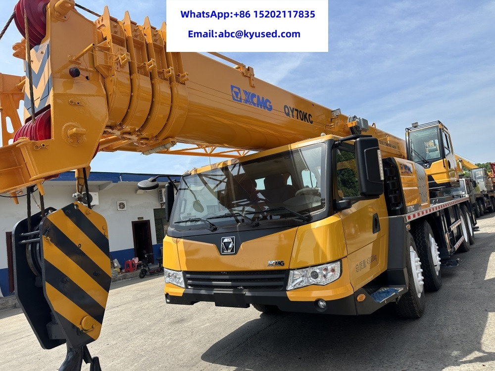 XCMG QY70K QY70KC QY70K-II XCT70 QY75K XCT75 QY50KC QY50K 50ton 70ton 75t 55ton 100ton 130ton 160ton truck crane - Autovinç: foto 1 XCMG QY70K QY70KC QY70K-II XCT70 QY75K XCT75 QY50KC QY50K 50ton 70ton 75t 55ton 100ton 130ton 160ton truck crane - Autovinç: foto 1