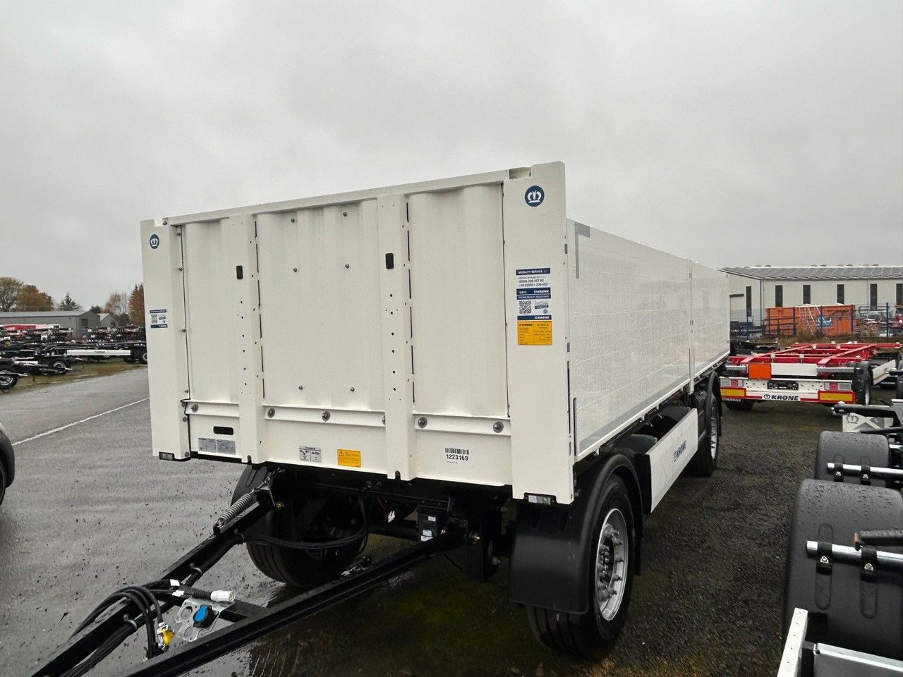 Krone AZP 18 eL42-BS Baustoff NEU - Rimorkio e hapur/ Platformë: foto 1 Krone AZP 18 eL42-BS Baustoff NEU - Rimorkio e hapur/ Platformë: foto 1