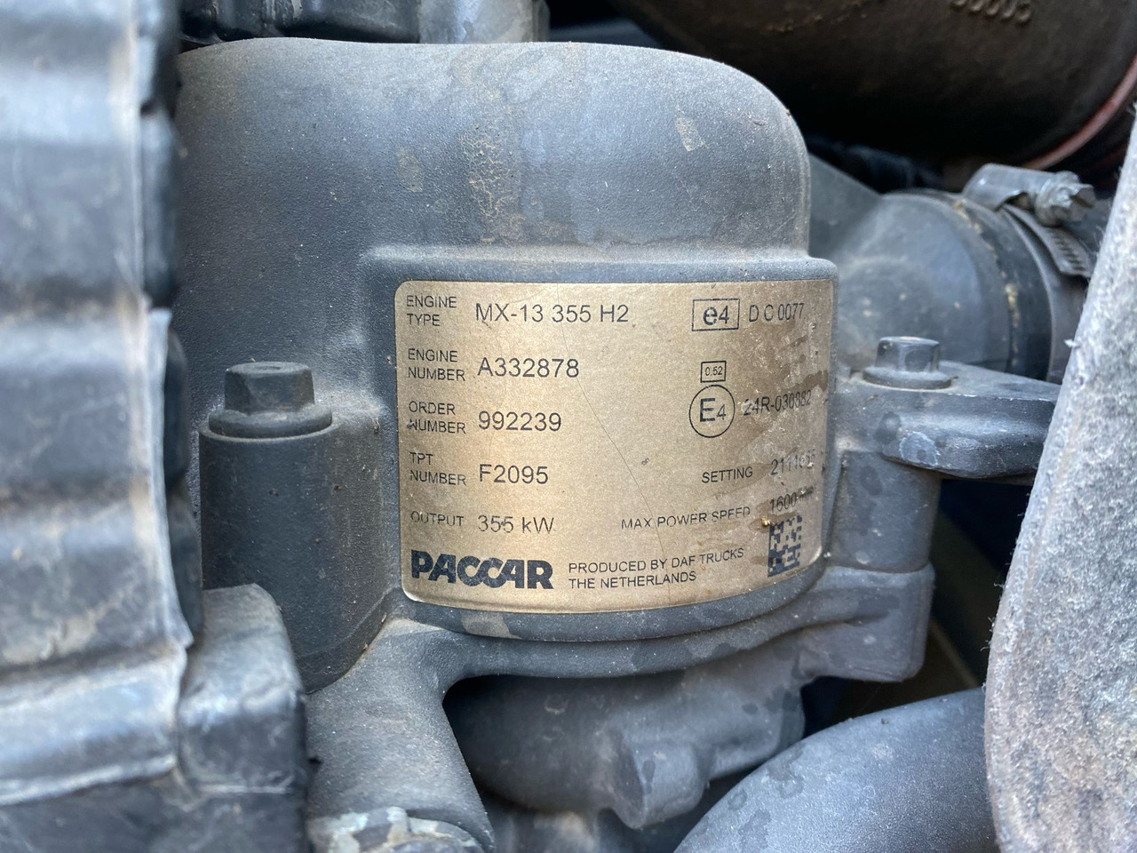 Daf MX-13 355H2 - Motori: foto 1 Daf MX-13 355H2 - Motori: foto 1