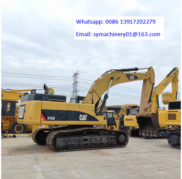 Caterpillar 345D - Ekskavator me zinxhirë: foto 3 Caterpillar 345D - Ekskavator me zinxhirë: foto 3