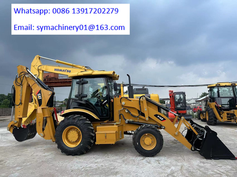 Caterpillar 416F2 420F2 430F2 - Fadromë me shkarkim nga prapa: foto 1 Caterpillar 416F2 420F2 430F2 - Fadromë me shkarkim nga prapa: foto 1