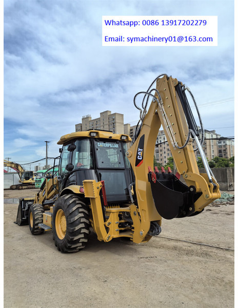 Caterpillar 420F2 - Fadromë me shkarkim nga prapa: foto 1 Caterpillar 420F2 - Fadromë me shkarkim nga prapa: foto 1