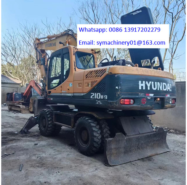 Hyundai R210W - Ekskavator me goma: foto 1 Hyundai R210W - Ekskavator me goma: foto 1
