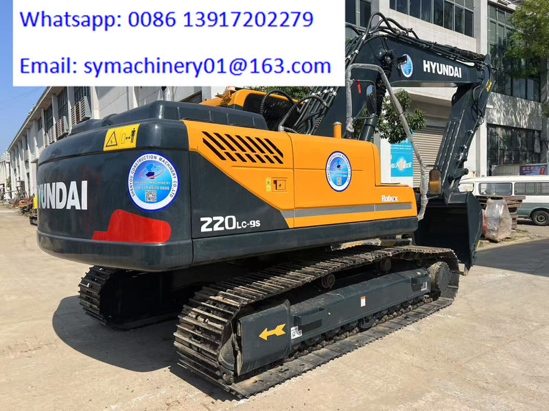 Hyundai R220LC-9S - Ekskavator me zinxhirë: foto 2 Hyundai R220LC-9S - Ekskavator me zinxhirë: foto 2