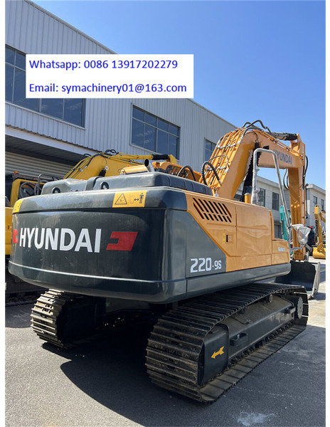 Hyundai Robex 220-9S - Ekskavator me zinxhirë: foto 3 Hyundai Robex 220-9S - Ekskavator me zinxhirë: foto 3