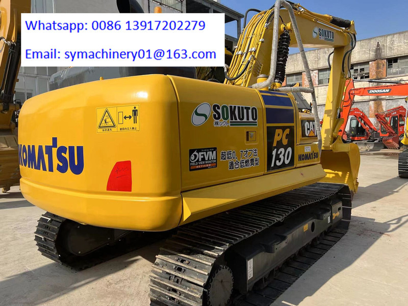 Komatsu PC130 - Ekskavator me zinxhirë: foto 1 Komatsu PC130 - Ekskavator me zinxhirë: foto 1