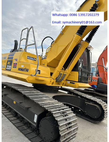 Komatsu PC200 - Ekskavator me zinxhirë: foto 4 Komatsu PC200 - Ekskavator me zinxhirë: foto 4