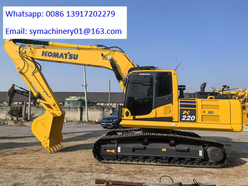 Komatsu PC220-8 - Ekskavator me zinxhirë: foto 5 Komatsu PC220-8 - Ekskavator me zinxhirë: foto 5