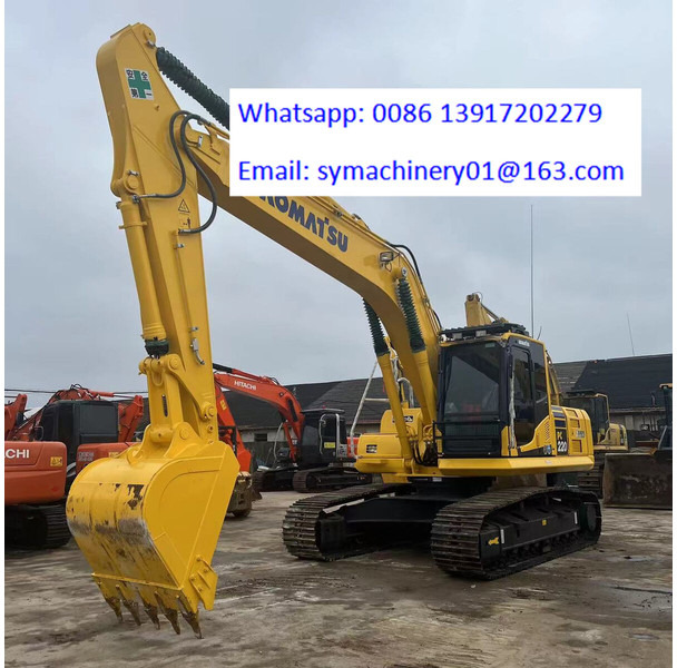 Komatsu PC220-8N1 - Ekskavator me zinxhirë: foto 1 Komatsu PC220-8N1 - Ekskavator me zinxhirë: foto 1