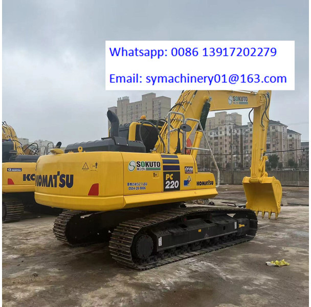 Komatsu PC220-8N1 - Ekskavator me zinxhirë: foto 5 Komatsu PC220-8N1 - Ekskavator me zinxhirë: foto 5