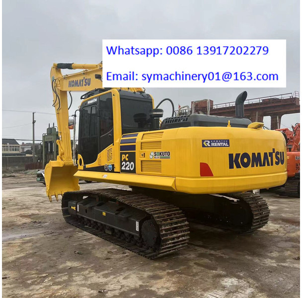 Komatsu PC220-8N1 - Ekskavator me zinxhirë: foto 2 Komatsu PC220-8N1 - Ekskavator me zinxhirë: foto 2