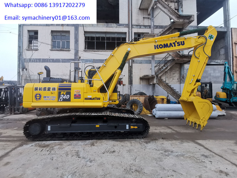 Komatsu PC240LC-8 - Ekskavator me zinxhirë: foto 3 Komatsu PC240LC-8 - Ekskavator me zinxhirë: foto 3