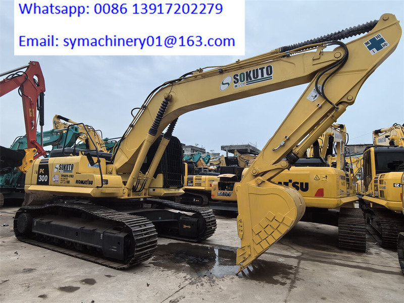 Komatsu PC300 - Ekskavator me zinxhirë: foto 1 Komatsu PC300 - Ekskavator me zinxhirë: foto 1