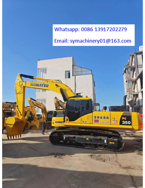 Komatsu PC350 - Ekskavator me zinxhirë: foto 4 Komatsu PC350 - Ekskavator me zinxhirë: foto 4