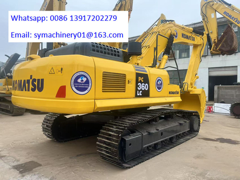 Komatsu PC360-8 - Ekskavator me zinxhirë: foto 3 Komatsu PC360-8 - Ekskavator me zinxhirë: foto 3