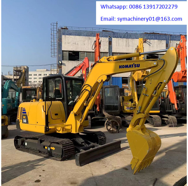 Komatsu PC56-7 - Miniekskavator: foto 1 Komatsu PC56-7 - Miniekskavator: foto 1