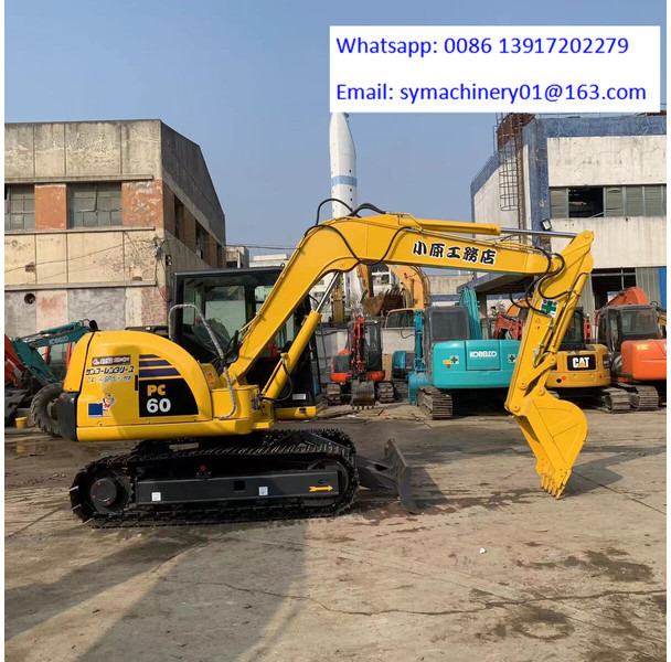 Komatsu PC60-8 - Miniekskavator: foto 4 Komatsu PC60-8 - Miniekskavator: foto 4