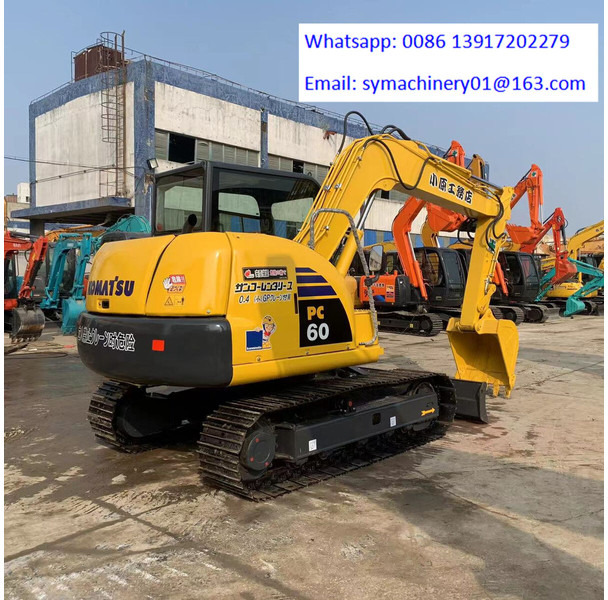 Komatsu PC60-8 - Miniekskavator: foto 2 Komatsu PC60-8 - Miniekskavator: foto 2