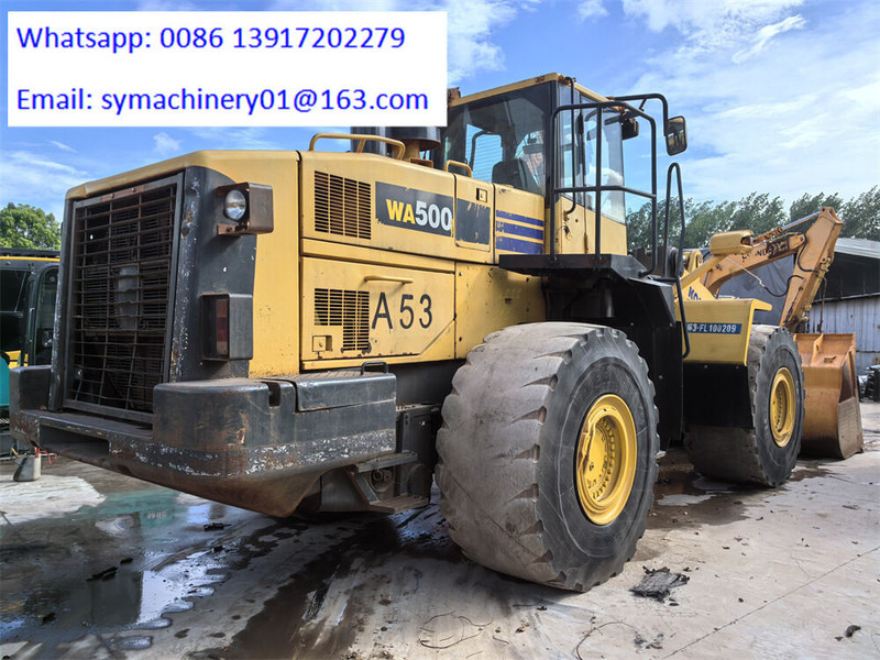 Komatsu WA500-6 WA500 WA600 WA470 - Fadrom me goma: foto 5 Komatsu WA500-6 WA500 WA600 WA470 - Fadrom me goma: foto 5