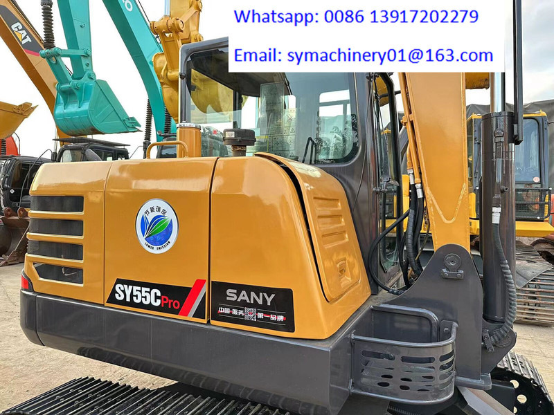 Miniekskavator Sany SY 55C  SANY SY50  SY55  SY60  SY75  SY135: foto 6