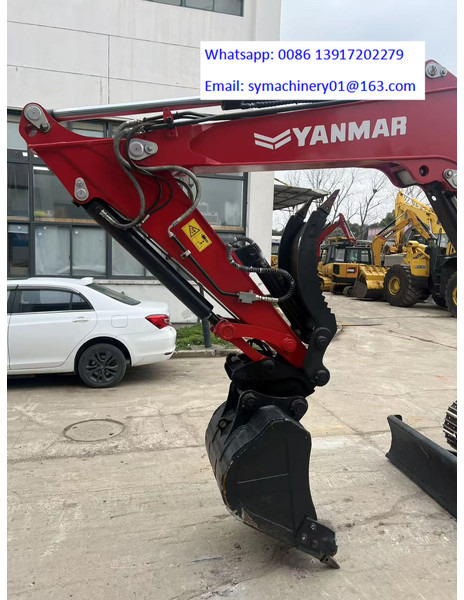 Yanmar Vio 80 - Ekskavator me zinxhirë: foto 3 Yanmar Vio 80 - Ekskavator me zinxhirë: foto 3