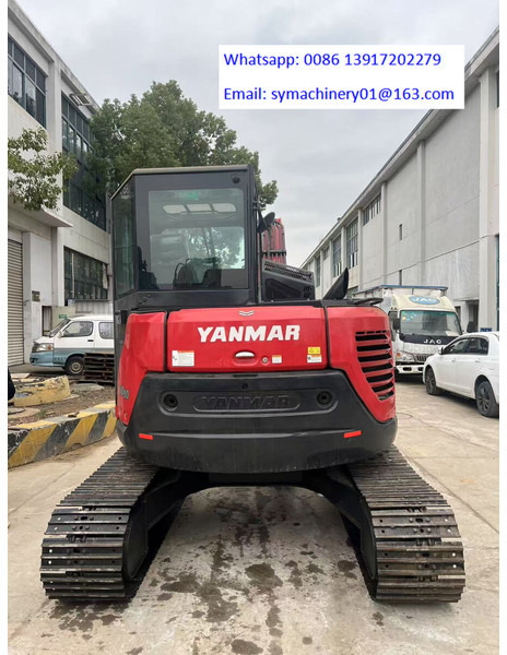 Yanmar Vio 80 - Ekskavator me zinxhirë: foto 5 Yanmar Vio 80 - Ekskavator me zinxhirë: foto 5